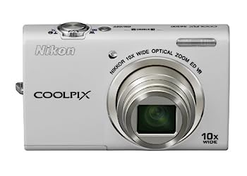 【中古】Nikon デジタルカメラ COOLPIX (クールピクス) S6200 ナチュラルホワイト S6200WH