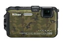 【中古】Nikon デジタルカメラ COOLPIX (クールピクス) AW100 フォレストカムフラージュ AW100CM【メーカー名】【メーカー型番】【ブランド名】Nikon【商品説明】Nikon デジタルカメラ COOLPIX (クールピクス) AW100 フォレストカムフラージュ AW100CMこちらの商品は中古品となっております。 画像はイメージ写真ですので 商品のコンディション・付属品の有無については入荷の度異なります。 買取時より付属していたものはお付けしておりますが付属品や消耗品に保証はございません。 商品ページ画像以外の付属品はございませんのでご了承下さいませ。 中古品のため使用に影響ない程度の使用感・経年劣化（傷、汚れなど）がある場合がございます。 また、中古品の特性上ギフトには適しておりません。 当店では初期不良に限り 商品到着から7日間は返品を受付けております。 他モールとの併売品の為 完売の際はご連絡致しますのでご了承ください。 プリンター・印刷機器のご注意点 インクは配送中のインク漏れ防止の為、付属しておりませんのでご了承下さい。 ドライバー等ソフトウェア・マニュアルはメーカーサイトより最新版のダウンロードをお願い致します。 ゲームソフトのご注意点 特典・付属品・パッケージ・プロダクトコード・ダウンロードコード等は 付属していない場合がございますので事前にお問合せ下さい。 商品名に「輸入版 / 海外版 / IMPORT 」と記載されている海外版ゲームソフトの一部は日本版のゲーム機では動作しません。 お持ちのゲーム機のバージョンをあらかじめご参照のうえ動作の有無をご確認ください。 輸入版ゲームについてはメーカーサポートの対象外です。 DVD・Blu-rayのご注意点 特典・付属品・パッケージ・プロダクトコード・ダウンロードコード等は 付属していない場合がございますので事前にお問合せ下さい。 商品名に「輸入版 / 海外版 / IMPORT 」と記載されている海外版DVD・Blu-rayにつきましては 映像方式の違いの為、一般的な国内向けプレイヤーにて再生できません。 ご覧になる際はディスクの「リージョンコード」と「映像方式※DVDのみ」に再生機器側が対応している必要があります。 パソコンでは映像方式は関係ないため、リージョンコードさえ合致していれば映像方式を気にすることなく視聴可能です。 商品名に「レンタル落ち 」と記載されている商品につきましてはディスクやジャケットに管理シール（値札・セキュリティータグ・バーコード等含みます）が貼付されています。 ディスクの再生に支障の無い程度の傷やジャケットに傷み（色褪せ・破れ・汚れ・濡れ痕等）が見られる場合がありますので予めご了承ください。 2巻セット以上のレンタル落ちDVD・Blu-rayにつきましては、複数枚収納可能なトールケースに同梱してお届け致します。 トレーディングカードのご注意点 当店での「良い」表記のトレーディングカードはプレイ用でございます。 中古買取り品の為、細かなキズ・白欠け・多少の使用感がございますのでご了承下さいませ。 再録などで型番が違う場合がございます。 違った場合でも事前連絡等は致しておりませんので、型番を気にされる方はご遠慮ください。 ご注文からお届けまで 1、ご注文⇒ご注文は24時間受け付けております。 2、注文確認⇒ご注文後、当店から注文確認メールを送信します。 3、お届けまで3-10営業日程度とお考え下さい。 　※海外在庫品の場合は3週間程度かかる場合がございます。 4、入金確認⇒前払い決済をご選択の場合、ご入金確認後、配送手配を致します。 5、出荷⇒配送準備が整い次第、出荷致します。発送後に出荷完了メールにてご連絡致します。 　※離島、北海道、九州、沖縄は遅れる場合がございます。予めご了承下さい。 当店ではすり替え防止のため、シリアルナンバーを控えております。 万が一すり替え等ありました場合は然るべき対応をさせていただきます。 お客様都合によるご注文後のキャンセル・返品はお受けしておりませんのでご了承下さい。 電話対応はしておりませんので質問等はメッセージまたはメールにてお願い致します。