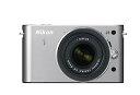 【中古】（非常に良い）Nikon ミラーレス一眼カメラ Nikon 1 (ニコンワン) J1 (ジェイワン) 標準ズームレンズキット シルバーN1 J1HLK SL