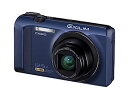【中古】（非常に良い）CASIO デジタルカメラ EXILIM EX-ZR200 ブルー EX-ZR200BE