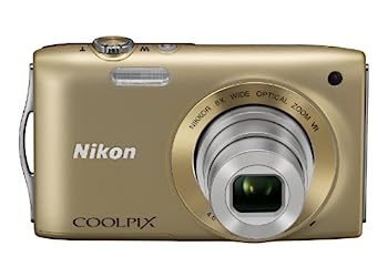 【中古】（非常に良い）Nikon デジタルカメラ COOLPIX (クールピクス) S3300 スイートゴールド S3300GL