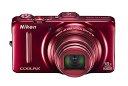 【中古】Nikon デジタルカメラ COOLPIX (クールピクス) S9300 インペリアルレッド S9300RD