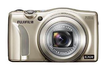 【中古】FUJIFILM デジタルカメラ FinePix F800EXR 光学20倍 シャンパンゴールド F FX-F800EXR G