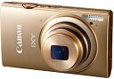 【中古】（非常に良い）Canon デジタルカメラ IXY 430F ゴールド 1600万画素 光学5倍ズーム Wi-Fi IXY430F(GL)