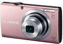【中古】Canon デジタルカメラ PowerShot A2400IS ピンク 1600万画素 光学5倍ズーム PSA2400IS(PK)(2)