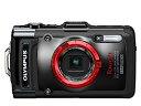 【中古】OLYMPUS デジタルカメラ STYLUS TG-2 1200万画素CMOS 15m防水 100kgf耐荷重 ブラック TG-2 BLK(2)