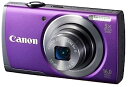 【中古】(非常に良い)Canon デジタルカメラ PowerShot A3500 IS(パープル) 広角28mm 光学5倍ズーム PSA3500IS(PR)