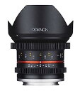 【中古】（非常に良い）Rokinon Cine CV12M-FX 12mm T2.2 シネレンズ Fujifilm Xマウントカメラ用