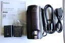 【中古】(非常に良い)SONY HDビデオカメラ Handycam HDR-CX670 ボルドーブラウン 光学30倍 HDR-CX670-T