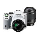 【中古】(非常に良い)PENTAX デジタル一眼レフ PENTAX K-S2 ダブルズームキット (ホワイト) PENTAX K-S2 WZOOMKIT (WH...