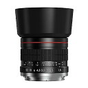 【中古】Lightdow 85mm F1.8 ミディアム望遠マニュアルフォーカス フルフレームポートレートレンズ Canon EOS Rebel T8i T7i T6 T3i T2i 4000D 2000D 130