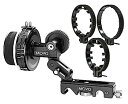 【中古】(非常に良い)Movo f2?X PrecisionフォローフォーカスシステムwithハードStops & 66?mm、77?mm & 88?mm調整可...