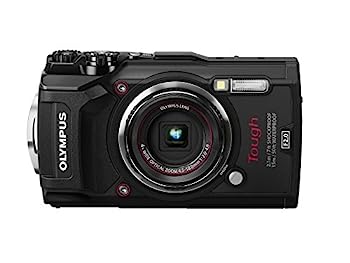 【中古】（非常に良い）OLYMPUS デジタルカメラ Tough TG-5 ブラック 1200万画素CMOS F2.0 15m 防水 100kgf耐荷重 GPS 電子コンパス 内蔵Wi-Fi TG-5 BLK