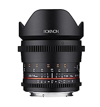 【中古】(非常に良い)Rokinon 16???16?mm f / 2.6???22?Prime固定t2.6フルフレームCine Wide Angle Lens for Nikon、ブラック(ffds16?m-n) 【中古】(非常に良い)Rokinon 16???16?mm f / 2.6???22?Prime固定t2.6フルフレームCine Wide Angle Lens for Nikon、ブラック(ffds16?m-n)