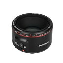 【中古】Yongnuo YN50MM F1.8 II AF/MF 0.35M 焦点距離 標準プライムレンズ ブラック Canon 5D IV 1DX I 200D II 850D 7D 6DII用