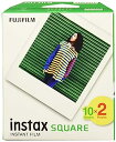 【中古】FUJIFILM スクエアフォーマットフィルム instax SQUARE INSTAX SQUARE WW 2
