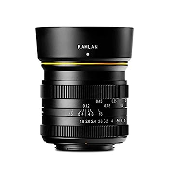【中古】 KAMLAN 交換レンズ 単焦点レンズ 広角レンズ 21 F1.8 ソニー Eマウント用 APS-C 国内付き KAM0014