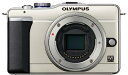 【中古】（非常に良い）OLYMPUS ミラーレス一眼 PEN E-PL1ボディ シャンパンゴールド E-PL1 BODY GLD