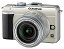 【中古】（非常に良い）OLYMPUS ミラーレス一眼 PEN E-PL1レンズキット シャンパンゴールド E-PL1 LKIT GLD