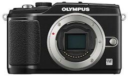 【中古】（非常に良い）OLYMPUS ミラーレス一眼 E-PL2 ボディ ブラック E-PL2 BODY BLK