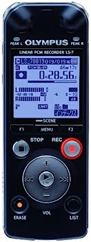 【中古】(非常に良い)OLYMPUS ICレコーダー Voice-Trek 4GB リニアPCM対応 BLK ブラック LS-7