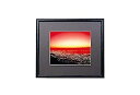 【中古】FUJICOLOR 額縁 ワイドマットフレーム M5000 アクリル 半切ノートリ (135) 木製 ブラック 406522(2)