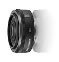 【中古】Nikon 単焦点レンズ 1 NIKKOR 10mm f/2.8 ブラック ニコンCXフォーマット専用(2)