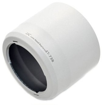 【中古】(非常に良い)JJC レンズフード 白色 ET-73B キャノン互換 EF70-300mm F4-5.6L IS USM用