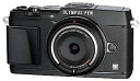 【中古】OLYMPUS ミラーレス一眼 PEN E-P5 ボディ(ボディキャップレンズ BCL-1580セット) ブラック E-P5 BODY BLK