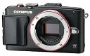 【中古】(非常に良い)OLYMPUS ミラーレス一眼 PEN Lite E-PL6 ボディ ブラック E-PL6 BODY BLK(2)