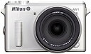 【中古】(非常に良い)Nikon ミラーレス一眼カメラ Nikon1 AW1 防水ズームレンズキット シルバー N1AW1LKSL