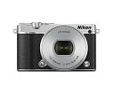 【中古】Nikon ミラーレス一眼 Nikon1 J5 標準パワーズームレンズキット シルバー J5HPLKSL