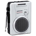 【中古】(非常に良い)OHM AudioComm ラジオカセット AM/FM ラジオ番組録画可能 CAS-710Z