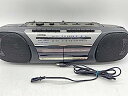 【中古】(非常に良い)AIWA CS-W520 ダブルカセット搭載・ラジカセ
