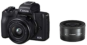 【中古】Canon ミラーレス一眼カメラ EOS Kiss M ダブルレンズキット ブラック EOSKISSMBK-WLK 【中古】Canon ミラーレス一眼カメラ EOS Kiss M ダブルレンズキット ブラック EOSKISSMBK-WLK