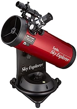 【中古】Kenko 天体望遠鏡 Sky Explore SE-AT100N RD 反射式 口径100mm 焦点距離450mm 卓上型 自動追尾..