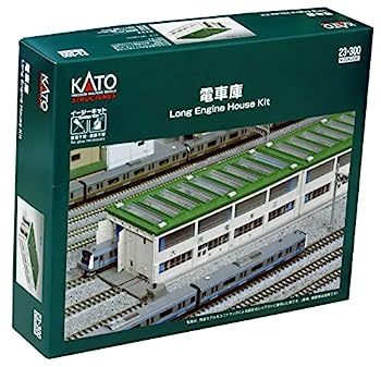 【中古】（非常に良い）KATO Nゲージ 電車庫 23-300 鉄道模型用品【メーカー名】【メーカー型番】【ブランド名】カトー(KATO)【商品説明】KATO Nゲージ 電車庫 23-300 鉄道模型用品こちらの商品は中古品となっております。 画像はイメージ写真ですので 商品のコンディション・付属品の有無については入荷の度異なります。 買取時より付属していたものはお付けしておりますが付属品や消耗品に保証はございません。 商品ページ画像以外の付属品はございませんのでご了承下さいませ。 中古品のため使用に影響ない程度の使用感・経年劣化（傷、汚れなど）がある場合がございます。 また、中古品の特性上ギフトには適しておりません。 当店では初期不良に限り 商品到着から7日間は返品を受付けております。 他モールとの併売品の為 完売の際はご連絡致しますのでご了承ください。 プリンター・印刷機器のご注意点 インクは配送中のインク漏れ防止の為、付属しておりませんのでご了承下さい。 ドライバー等ソフトウェア・マニュアルはメーカーサイトより最新版のダウンロードをお願い致します。 ゲームソフトのご注意点 特典・付属品・パッケージ・プロダクトコード・ダウンロードコード等は 付属していない場合がございますので事前にお問合せ下さい。 商品名に「輸入版 / 海外版 / IMPORT 」と記載されている海外版ゲームソフトの一部は日本版のゲーム機では動作しません。 お持ちのゲーム機のバージョンをあらかじめご参照のうえ動作の有無をご確認ください。 輸入版ゲームについてはメーカーサポートの対象外です。 DVD・Blu-rayのご注意点 特典・付属品・パッケージ・プロダクトコード・ダウンロードコード等は 付属していない場合がございますので事前にお問合せ下さい。 商品名に「輸入版 / 海外版 / IMPORT 」と記載されている海外版DVD・Blu-rayにつきましては 映像方式の違いの為、一般的な国内向けプレイヤーにて再生できません。 ご覧になる際はディスクの「リージョンコード」と「映像方式※DVDのみ」に再生機器側が対応している必要があります。 パソコンでは映像方式は関係ないため、リージョンコードさえ合致していれば映像方式を気にすることなく視聴可能です。 商品名に「レンタル落ち 」と記載されている商品につきましてはディスクやジャケットに管理シール（値札・セキュリティータグ・バーコード等含みます）が貼付されています。 ディスクの再生に支障の無い程度の傷やジャケットに傷み（色褪せ・破れ・汚れ・濡れ痕等）が見られる場合がありますので予めご了承ください。 2巻セット以上のレンタル落ちDVD・Blu-rayにつきましては、複数枚収納可能なトールケースに同梱してお届け致します。 トレーディングカードのご注意点 当店での「良い」表記のトレーディングカードはプレイ用でございます。 中古買取り品の為、細かなキズ・白欠け・多少の使用感がございますのでご了承下さいませ。 再録などで型番が違う場合がございます。 違った場合でも事前連絡等は致しておりませんので、型番を気にされる方はご遠慮ください。 ご注文からお届けまで 1、ご注文⇒ご注文は24時間受け付けております。 2、注文確認⇒ご注文後、当店から注文確認メールを送信します。 3、お届けまで3-10営業日程度とお考え下さい。 　※海外在庫品の場合は3週間程度かかる場合がございます。 4、入金確認⇒前払い決済をご選択の場合、ご入金確認後、配送手配を致します。 5、出荷⇒配送準備が整い次第、出荷致します。発送後に出荷完了メールにてご連絡致します。 　※離島、北海道、九州、沖縄は遅れる場合がございます。予めご了承下さい。 当店ではすり替え防止のため、シリアルナンバーを控えております。 万が一すり替え等ありました場合は然るべき対応をさせていただきます。 お客様都合によるご注文後のキャンセル・返品はお受けしておりませんのでご了承下さい。 電話対応はしておりませんので質問等はメッセージまたはメールにてお願い致します。