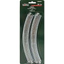 【中古】(非常に良い)KATO Nゲージ 曲線線路 R282-45° 4本入 20-110 鉄道模型用品