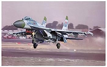 【中古】（非常に良い）トランペッター 1/32 スホーイ Su-27B フランカーB型 プラモデル