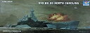 【中古】トランペッター 1/350 米海軍 戦艦 BB-55 ノースカロライナ プラモデル