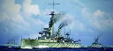 【中古】(非常に良い)トランペッター 1/700 イギリス海軍戦艦 HMS ドレッドノート 1915 プラモデル