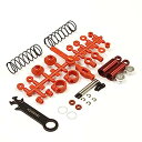 【中古】京商 フロントショックセット (レッド/トマホーク) ラジコン用パーツ SC222R