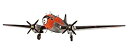 【中古】(非常に良い)プラッツ 1/144 航空自衛隊 C-46 AACS 飛行点検機 プラモデル PD-23