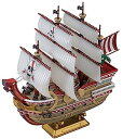 【中古】（非常に良い）本格帆船プラモデルシリーズ ワンピース レッド・フォース号 色分け済みプラモデル