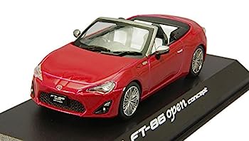 【中古】（非常に良い）京商オリジナル 1/43 トヨタ FT-86 オープン コンセプト フラッシュレッド 完成品