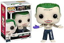 【中古】(非常に良い)POP! スーサイド・スクワッド ジョーカー 約90mm ソフトビニール製 塗装済み 完成品 フィギュア
