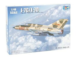 【中古】（非常に良い）トランペッター 1/48 中国空軍 J-7C/D 多用途戦闘機