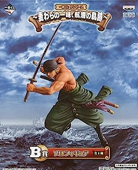 【中古】一番くじ ワンピース~麦わらの一味、航海の軌跡~ B賞ゾロフィギュア