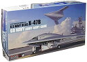 【中古】(非常に良い)プラッツ 1/72 アメリカ海軍 無人爆撃機 X-47B飛行状態(スタンド付属) プラモデル AC-18