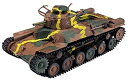 【中古】プラッツ ガールズ&パンツァー劇場版 九七式中戦車 知波単学園 1/72スケール プラモデル GP72-6